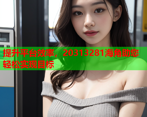 提升平台效率，20313281海角助您轻松实现目标