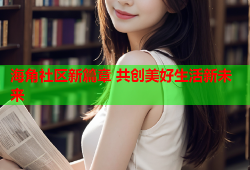 海角社区新篇章 共创美好生活新未来
